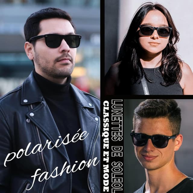 Thumbnail 1 de KANASTAL Lunettes Polarisées Rectangulaires