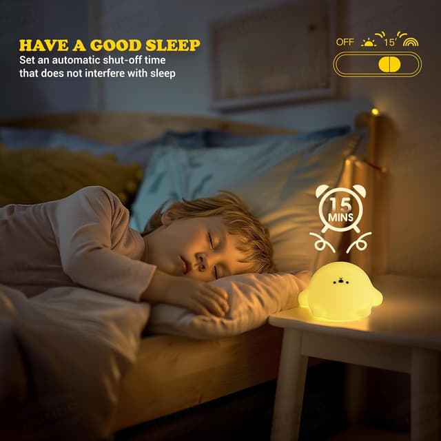 Detalle 2 de Kids Night Light 8 RGB timer