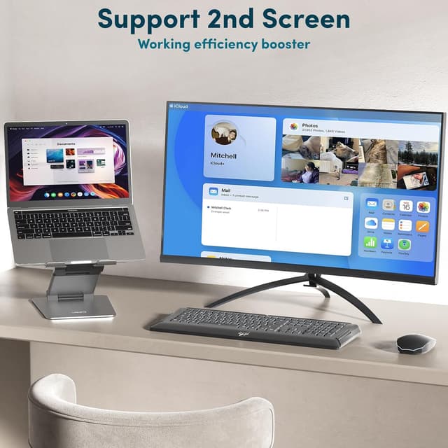 Thumbnail 6 de Lifelong Ergonomic Adjustable Laptop Stand