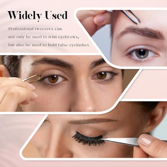 Detalle 2 de Facial hair tweezers set 5 pcs