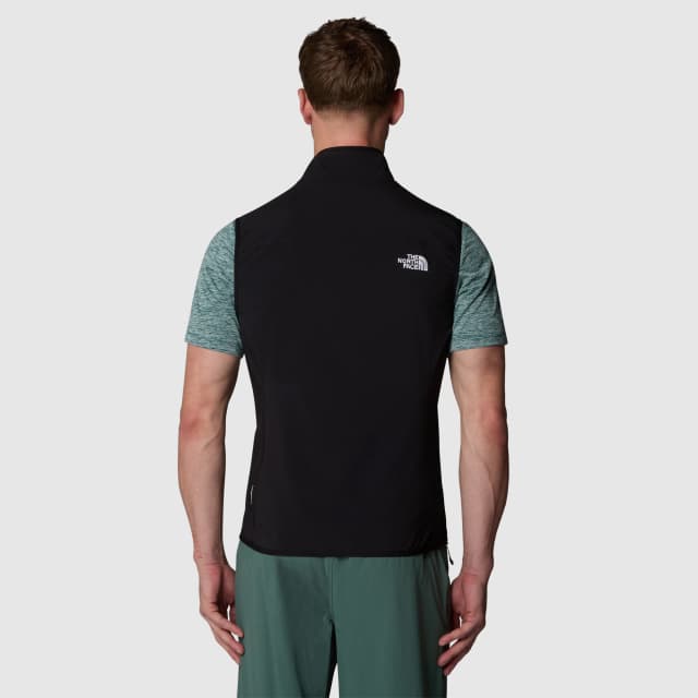 Detalle de The North Face Nimble chaleco hombre WindWall