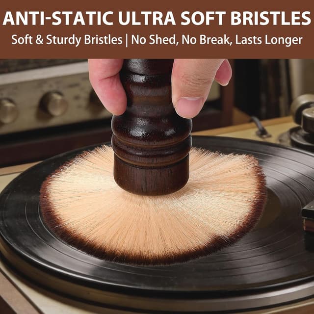 Detalle de 2-in-1 Vinyl Record Cleaning Kit 2-in-1