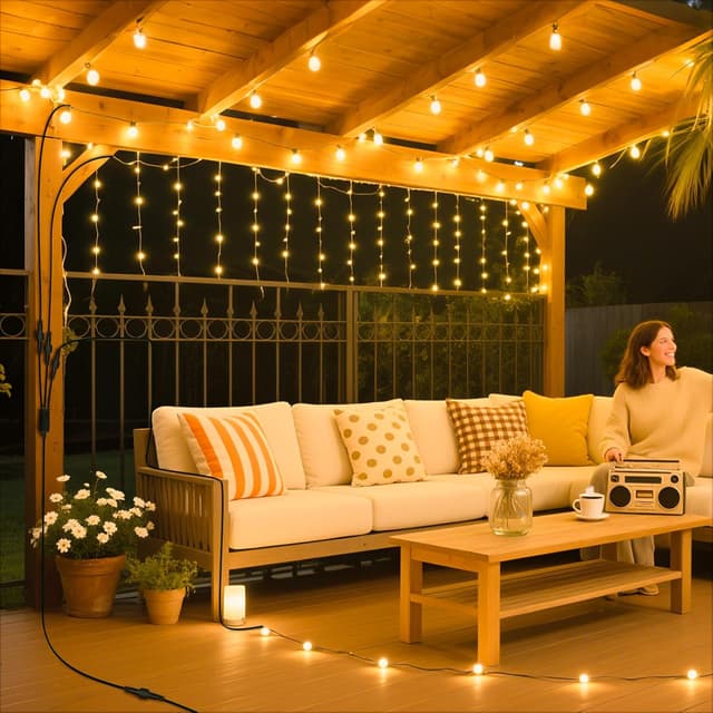 Thumbnail 6 de Christmas lights 10M splitter cable