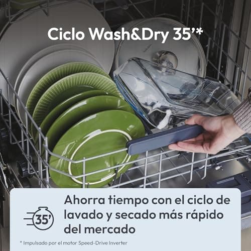 Thumbnail 3 de Candy Rapidò CF 5C7F1W Lavavajillas 15 servicios, 60 cm 📺