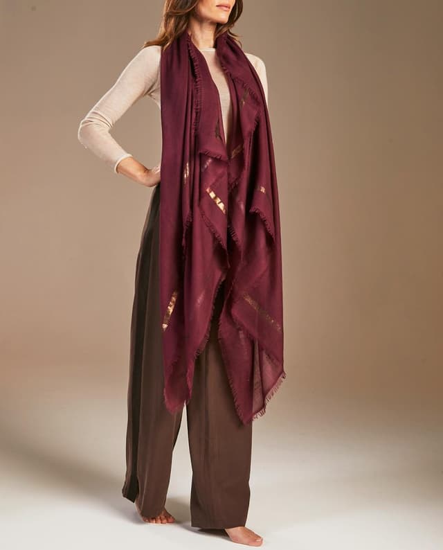 Thumbnail 4 de Ama Pure Pañuelo Merlot 🧣