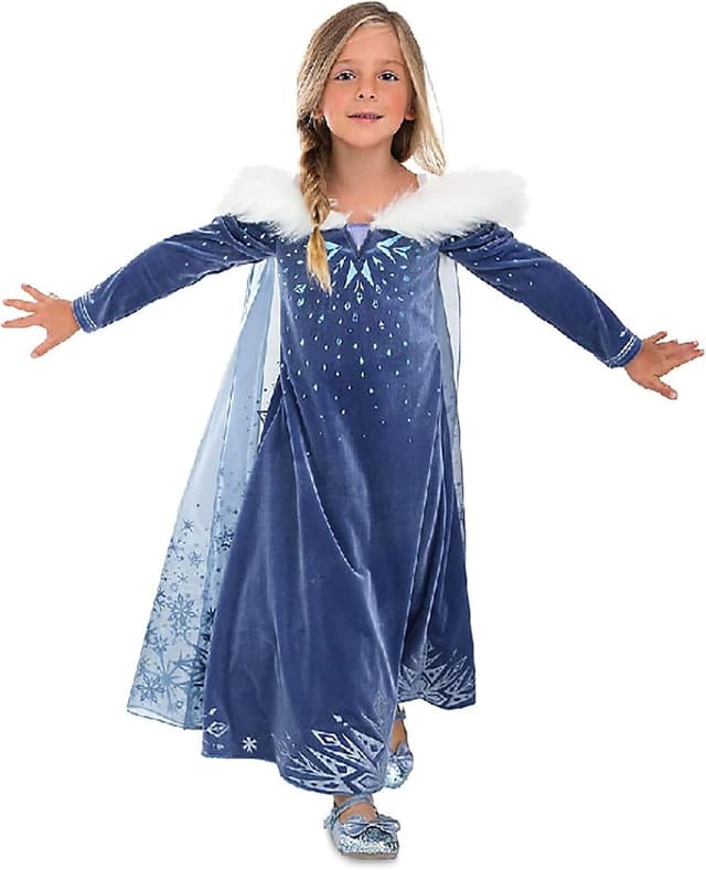 Thumbnail 1 de Elsa vestito carnevale blu 100