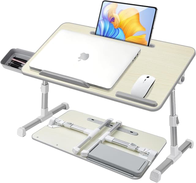 Imagen de AirOpen Laptoptisch fürs Bett 53x30 Beige en OfertitasTOP