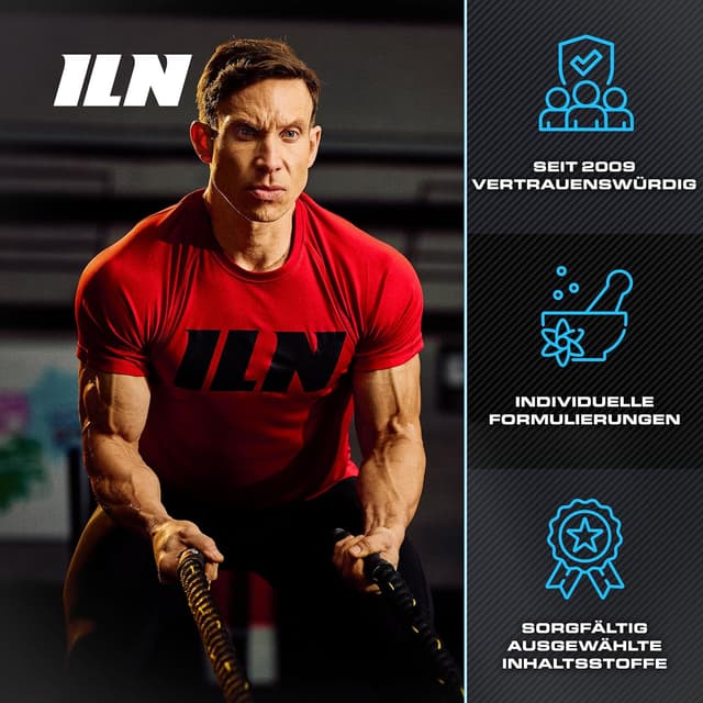 Detalle 2 de Test Xtreme Booster Kapseln für Männer von Iron Labs Nutrition – 120 vegane Kapseln mit D-Asparaginsäure, Maca, Zink & Magnesium