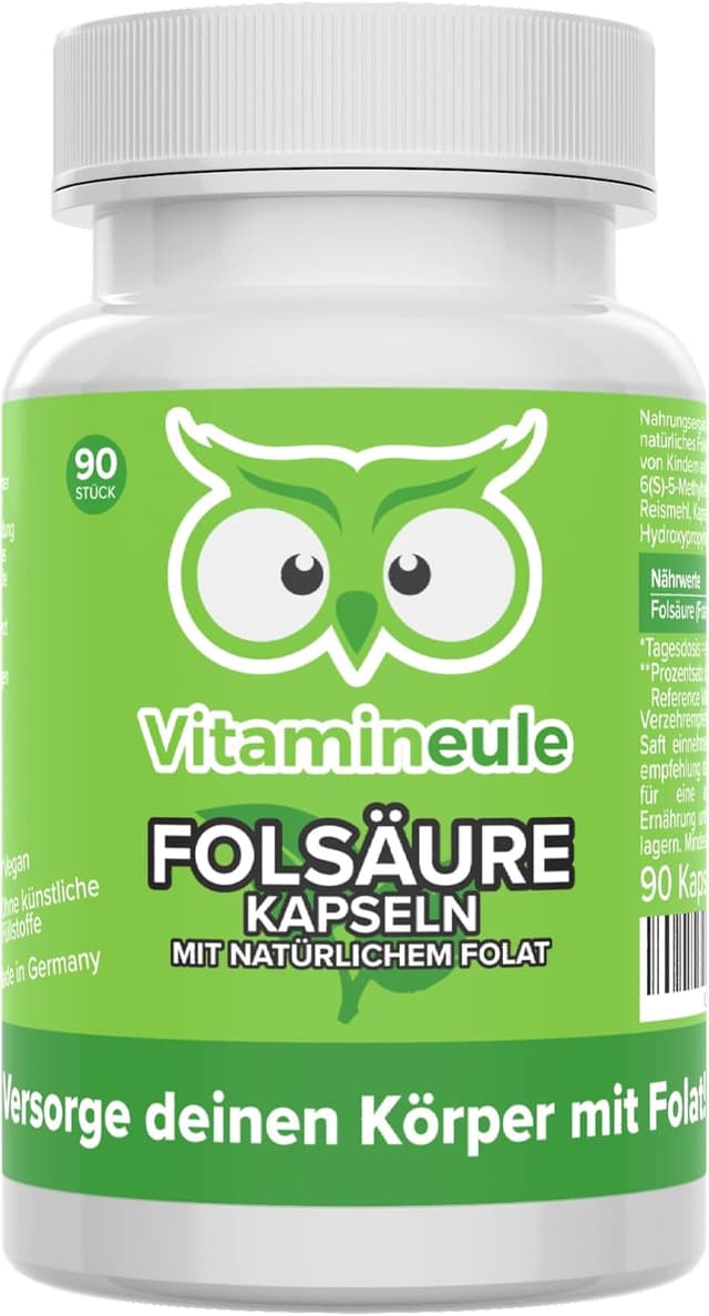Imagen de Vitamineule® Folsäure Kapseln 400 µg en OfertitasTOP