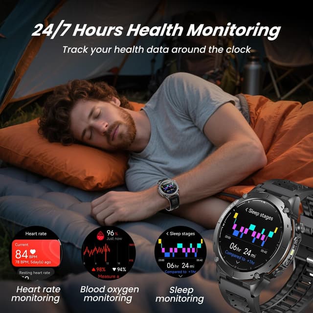 Thumbnail 4 de Smartwatch Reloj Inteligente Hombre 1.43" AMOLED 730mAh