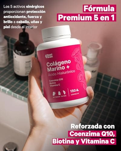 Detalle 2 de NUTRIBRAIN Colágeno Marino I 150 cáps