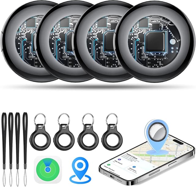 Detalle de Tukio Air Tracker Tags 4 Pack Find My