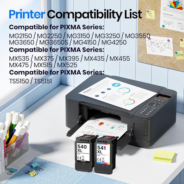 Thumbnail 3 de Gureef 540XL 541XL Twin Pack Ink Cartridges