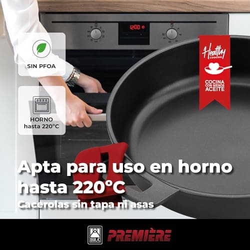 Thumbnail 4 de BRA Premiere Batería de Cocina 3 Piezas Antiadherente