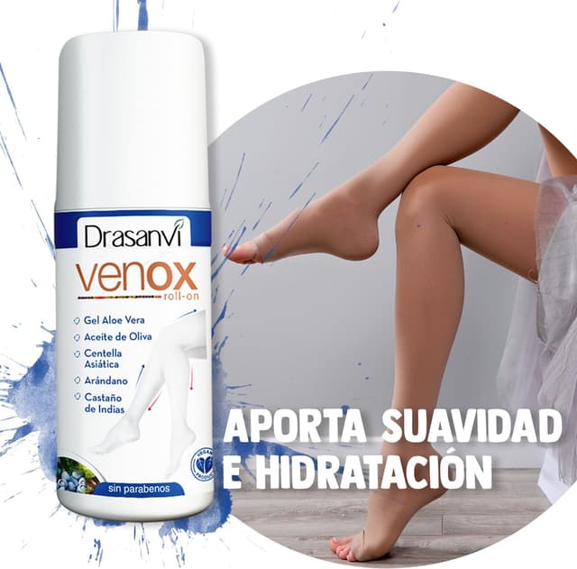 Thumbnail 2 de Drasanvi Venox Roll-On Vegano con Aloe, Menta y Castaño de Indias