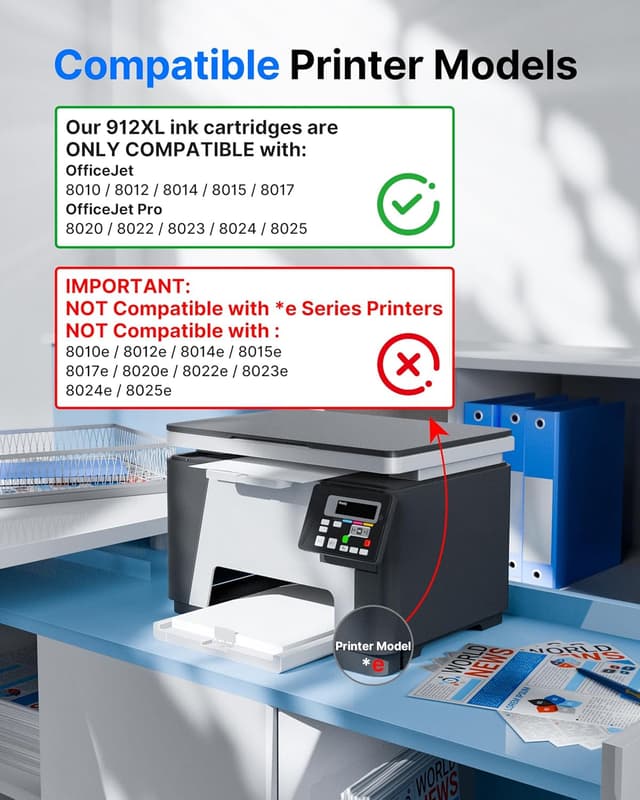 Detalle 2 de HP 912XL multipack ink, 4-pack