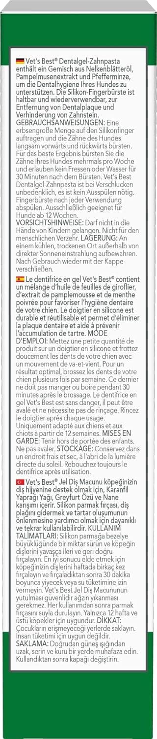 Thumbnail 2 de Vet's Best Dentifrice chien 100 g