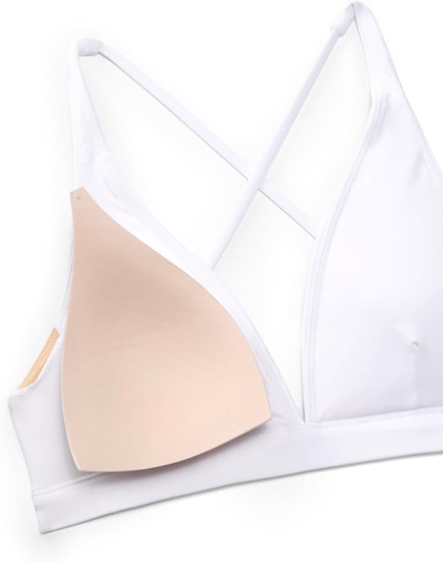 Detalle de CRZ YOGA top bikini da donna con scollo a V e schiena incrociata Criss Cross