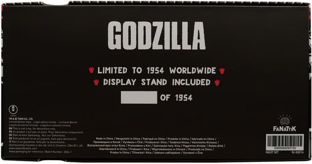 Thumbnail 6 de Fanattik Godzilla 70th Anniversary Twin Ingot Set