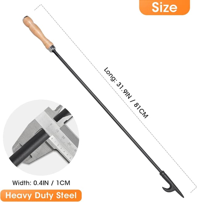 Thumbnail 5 de Uten Palo Largo de Póker 32 pulgadas para hogueras