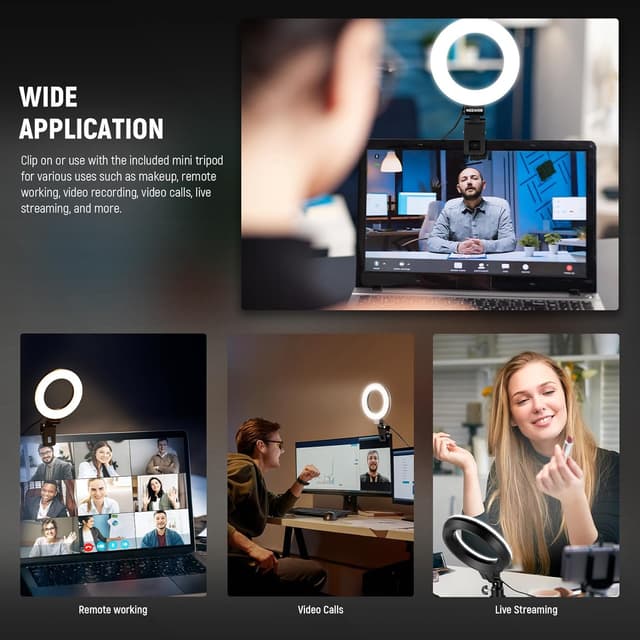 Detalle 2 de NEEWER BR60 5 inch ring light 2 pack