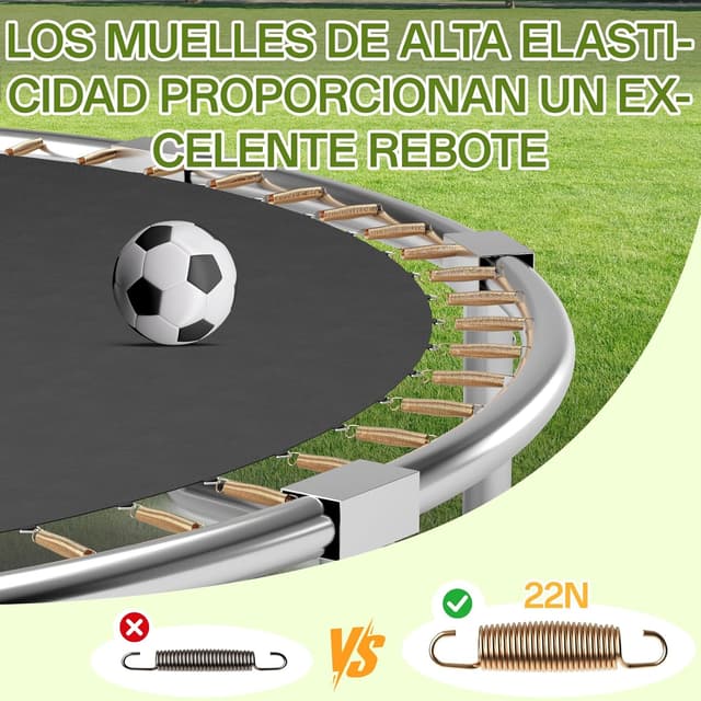 Thumbnail 5 de JUMMICO Trampolín Exterior Ø360 cm