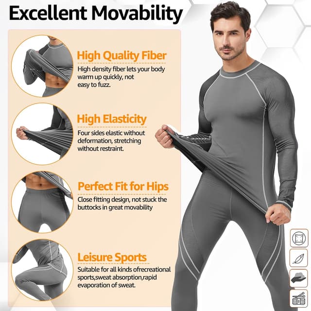 Thumbnail 4 de Ensemble thermique UNIQUEBELLA homme