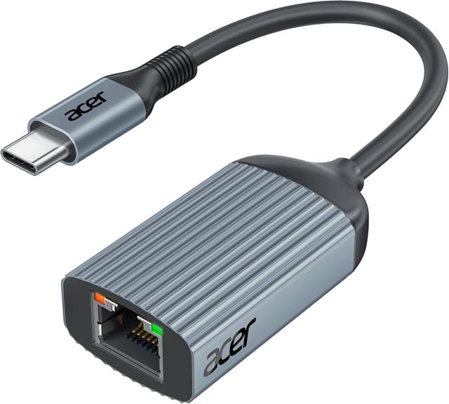 Detalle de Acer USB C to Ethernet Adapter 1Gbps 🌐