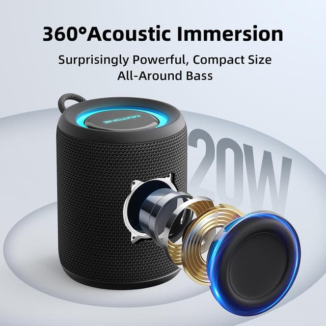 Detalle de MIATONE Rush Pro Bluetooth speaker 20W