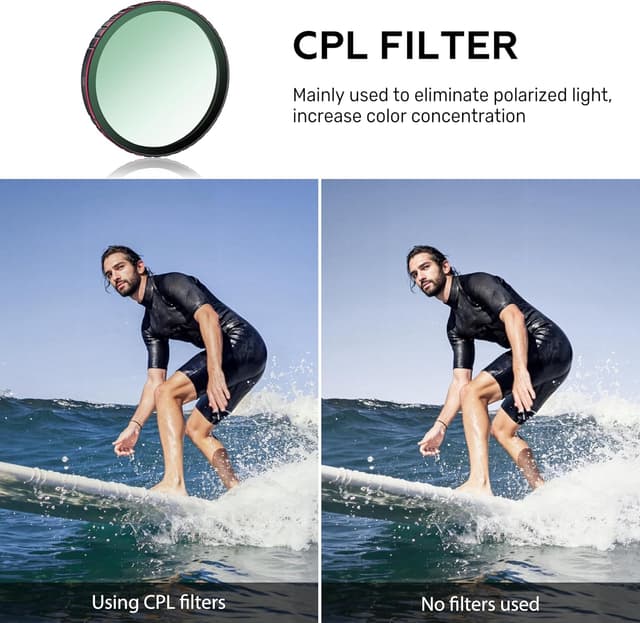 Detalle 2 de STARTRC PHOTO Osmo Action 6 ND Set 4er