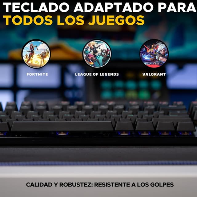 Thumbnail 5 de The G-Lab Keyz Mercury TKL Teclado mecánico 87 teclas