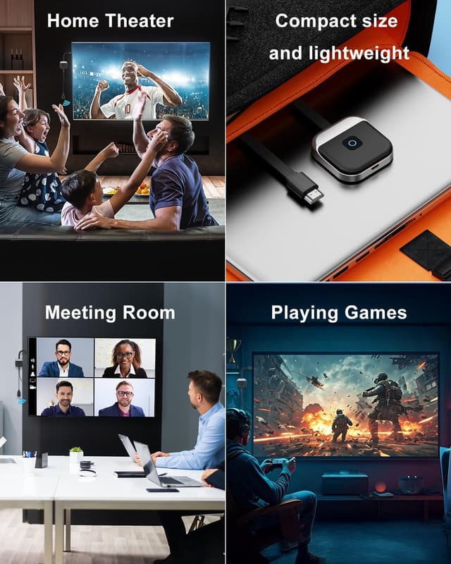 Thumbnail 5 de Wireless HDMI Miracast Dongle 4K