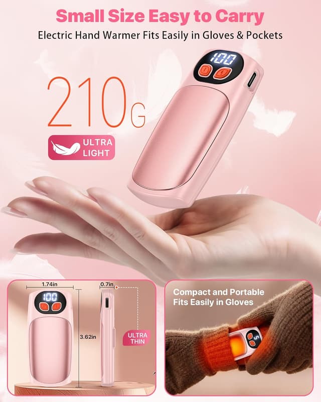 Thumbnail 5 de Svintora Handwärmer Elektrisch 2er-Pack