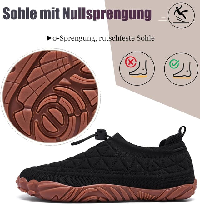 Detalle 1 de SHULOOK Barfußschuhe für Herren Damen