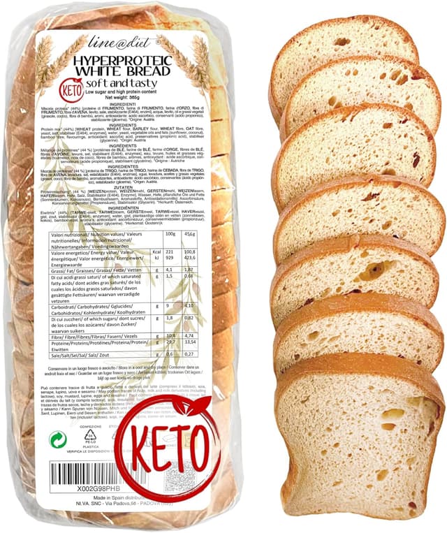 Thumbnail 6 de PANE BAULETTO KETO ai cereali 360 g 🥖