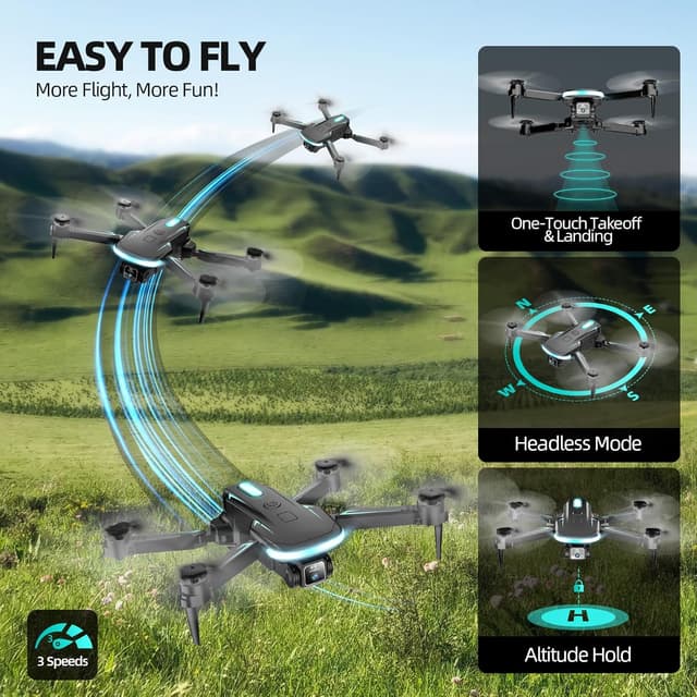 Thumbnail 5 de 1080P Mini Drone with Camera