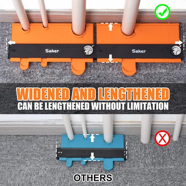 Thumbnail 5 de Saker Contour Gauge 25cm profile gauge