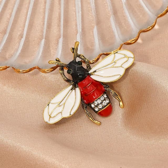 Thumbnail 3 de Tidefire Insekt Brosche Kristall Biene 15 g