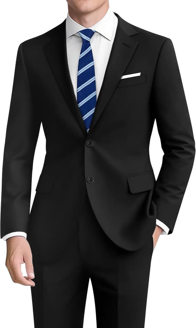 Imagen de Pacific Perfect Men's Suit 2-Piece Slim Fit 🕴 en OfertitasTOP