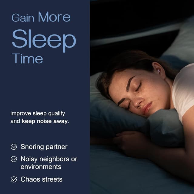 Detalle 1 de Ziebioo TOP 2024 ear plugs, SNR 36dB