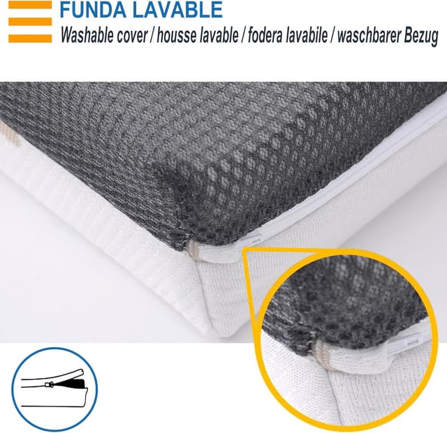 Thumbnail 4 de PEKITAS Colchón cuna 60x120 10 cm