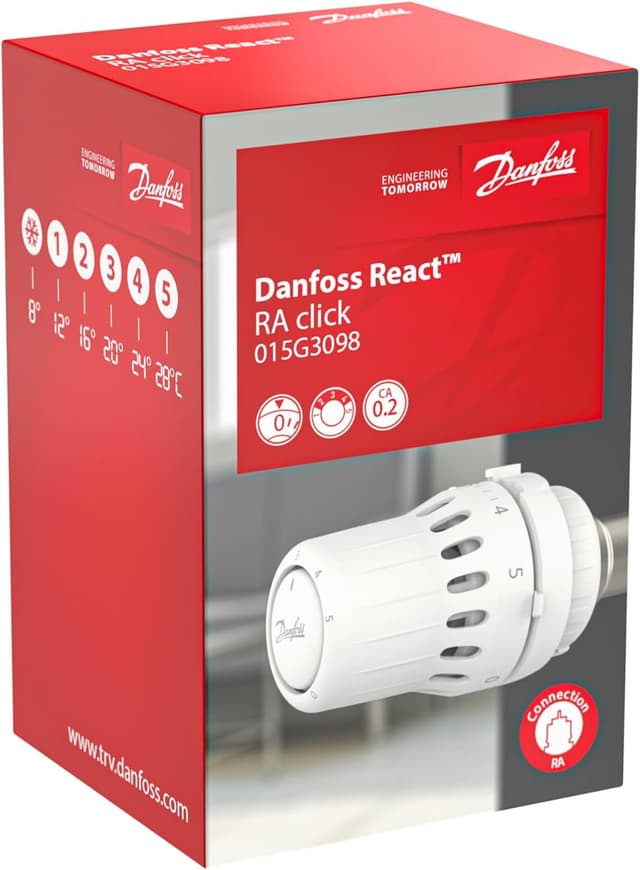 Detalle 1 de Danfoss React RA click Vanne 015G3098