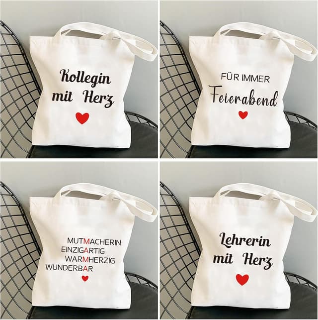 Thumbnail 5 de Canvas Tragetasche Geschenk gegen Heimweh 40 x 40 cm