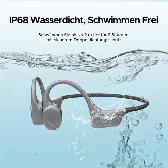 Thumbnail 4 de DOOGEE Knochenschall-Kopfhörer 32GB MP3 Player