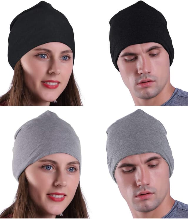 Detalle 2 de EMPIRELION Multifunktionale leichte Running Beanie-Mütze (9") – Skull Cap für Helm, Radsport & Alltag, unisex