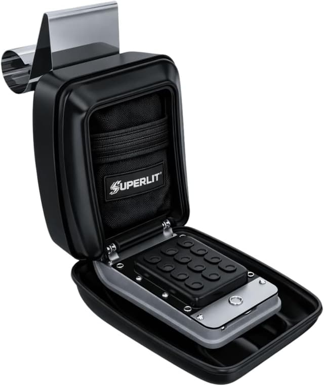 Detalle 2 de SUPERLIT Faraday Pouch for Key Fob (2-Pack) — RFID & signal-blocking keyless entry protection