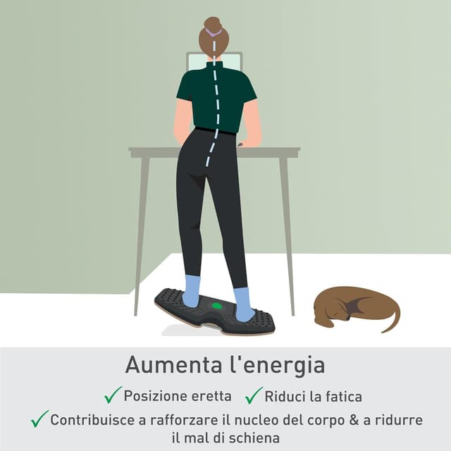 Detalle 2 de Leitz Ergonomic Active Balance Board 14° 🧘