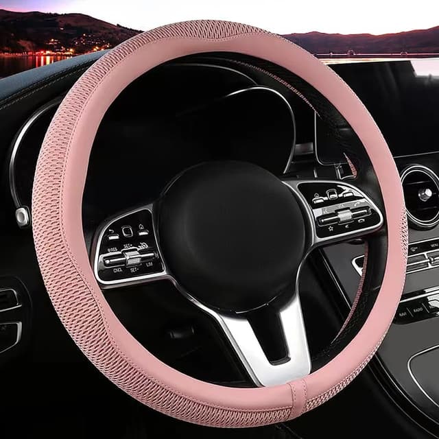 Thumbnail 5 de LKWLIKEI Universal 15 Inch Steering Wheel Cover