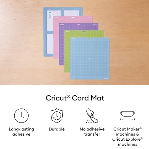 Thumbnail 2 de Cricut Tapete de corte para tarjetas 2×2, 2 uds. ✂