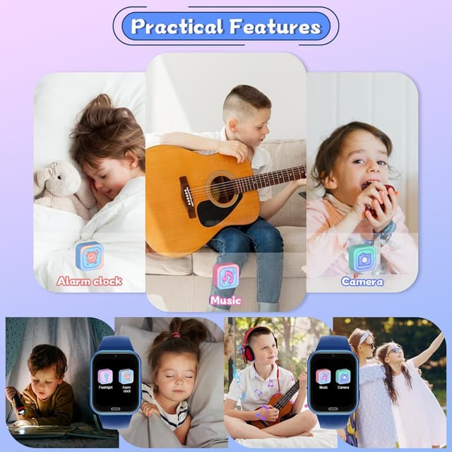 Thumbnail 5 de Ucani Kids Smart Watch 19 Games